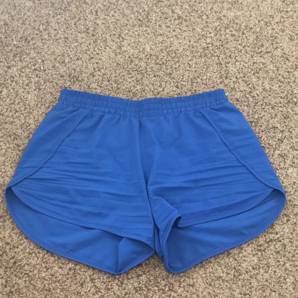 all in motion girls blue athletic shorts
